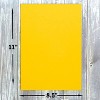 Hamilco Colored Cardstock Scrapbook Paper 8.5" x 11" Dandelion Yellow Color Card Stock Paper 50 Pack - 2 of 4
