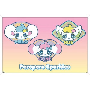 Trends International Peropero Sparkles - Faces Framed Wall Poster Prints - 1 of 4
