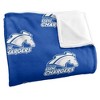 University Of Alabama In Huntsville Logo Pattern Silky 50x60 Blanket, 1 Sided - 3 of 4