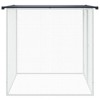 vidaXL Chicken Cage Anthracite Galvanized Steel Medium Durable - 4 of 4