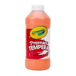 Crayola Premier Tempera Paint Orange 16 oz. 54-1216-036