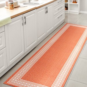Lucia Classic Diamond Border Indoor/Outdoor Area Rug - JONATHAN Y - 1 of 4
