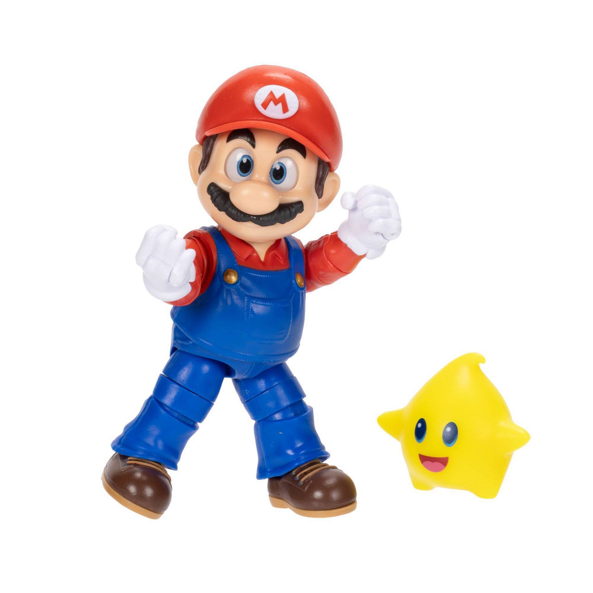 The Super Mario Galaxy Movie - 5” Figure Series – Mario Figure with Luma Star Accessory
