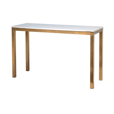 Marble hallway table deals target