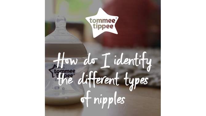  Tommee Tippee Natural Start Baby Bottle Nipples - 2pk, 2 of 8, play video