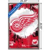 Trends International NHL Detroit Red Wings - Maximalist Logo 23 Framed Wall Poster Prints - 3 of 4