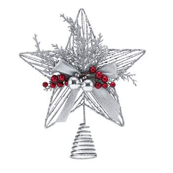 Ornativity Star Tree Topper with Bells and Berries