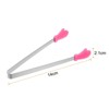 Unique Bargains Stainless Steel Tiny Gloves Shape Cooking Kitchen Food Tongs - 2 of 4