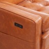 DOMETOUR 83 Inch PU Leather Sofa with USB Charging Ports, Modern Couch Loveseat with 2 Bolster Pillows for Living Room Apartment Bedroom - 4 of 4