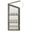 vidaXL Greenhouse 23.6Inchx17.7Inchx39.4Inch Firwood - 4 of 4