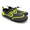 Hardcore mens water shoes; Quick drying aqua socks for barefoot running, swimming, poolside fun at the water park, camping, yoga - 3 of 4
