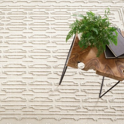 Marie Flanigan Geometric Handwoven Wool 8' x 10' Rug