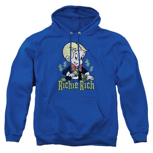 Richie Rich Rich Logo Adult Pull-Over Hoodie - image 1 of 4