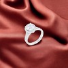 Slickblue Stunning Princess Cut Solitaire Ring for Women, Rhodium Plated, 2.5 Carat, Sizes 5-10 - 2 of 4