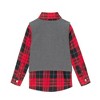 Andy & Evan  Infant  Plaid Buttondown Set - 4 of 4