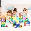 PICASSO-TILES Magnetic Tiles, STEM Building Blocks Toy for Kids, 100pcs - 3 of 4