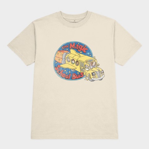 Мужские футболки The Magic School Bus Men's The Magic School Bus Graphic T-Shirt - Natural XL