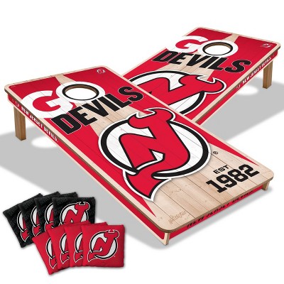 NHL New Jersey Devils 2'x4' Wood Toss Game Set