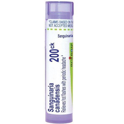 Sanguinaria Canadensis 200CK by Boiron Homeopathic Single Medicine For Personal Care  -  80 Pellet