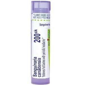 Sanguinaria Canadensis 200CK by Boiron Homeopathic Single Medicine For Personal Care  -  80 Pellet - 1 of 4