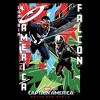 Men's Captain America: Brave New World Captain America and Falcon Colorful Poster T-Shirt - 2 of 4