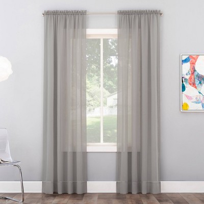 No. 918 Sheer Calypso Voile Rod Pocket Curtain Panel