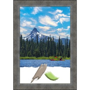 Amanti Art Forged Pewter Wood Picture Frame - 1 of 4
