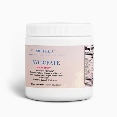 Solikka Invigorate Nootropic Hydr-8 (Guava Berry)