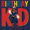 Boy's Marvel Birthday Kid Captain Marvel T-Shirt - image 2 of 4