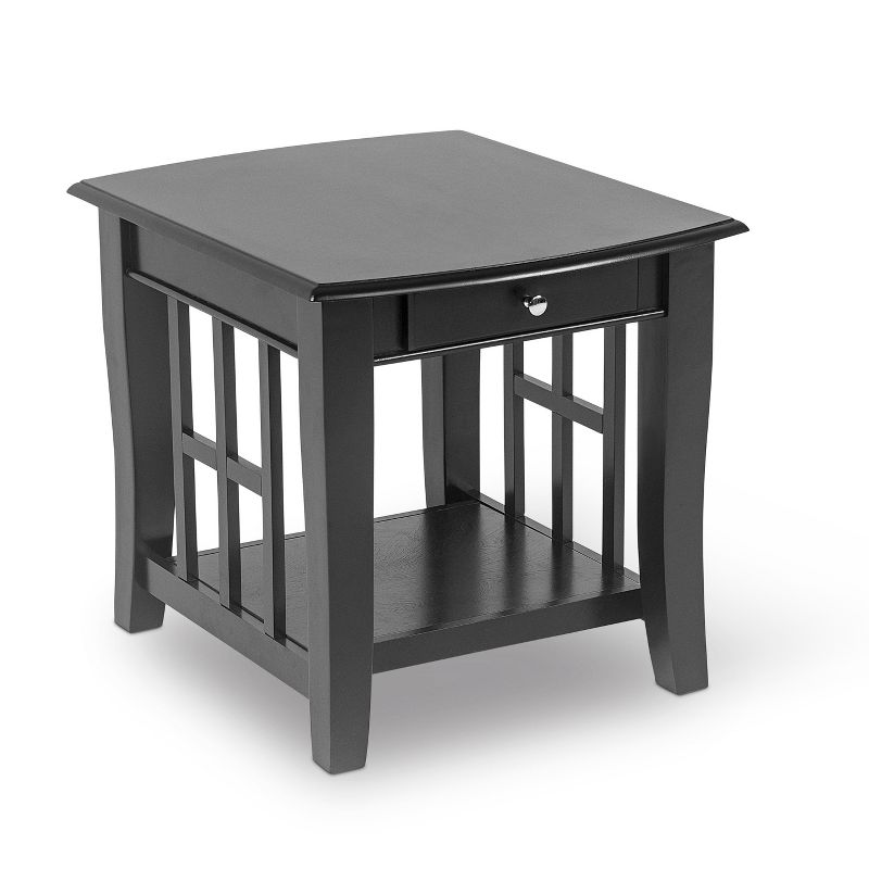 Cassidy End Table Black - Steve Silver, 1 of 5