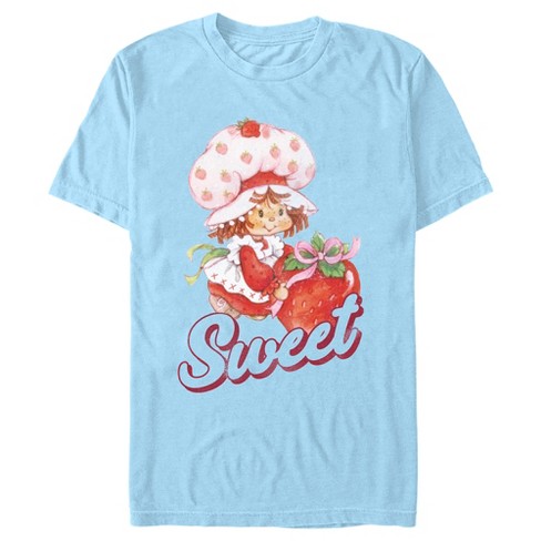 Men's Strawberry Shortcake Sweet Gift T-shirt - Light Blue - Large : Target