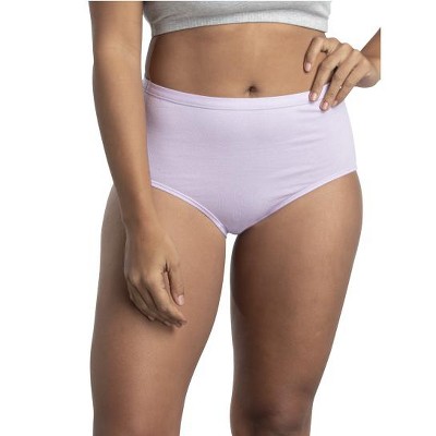 Fruit Of the Loom Women's Breathable Cotton-Mesh Brief Panty,6 Pack