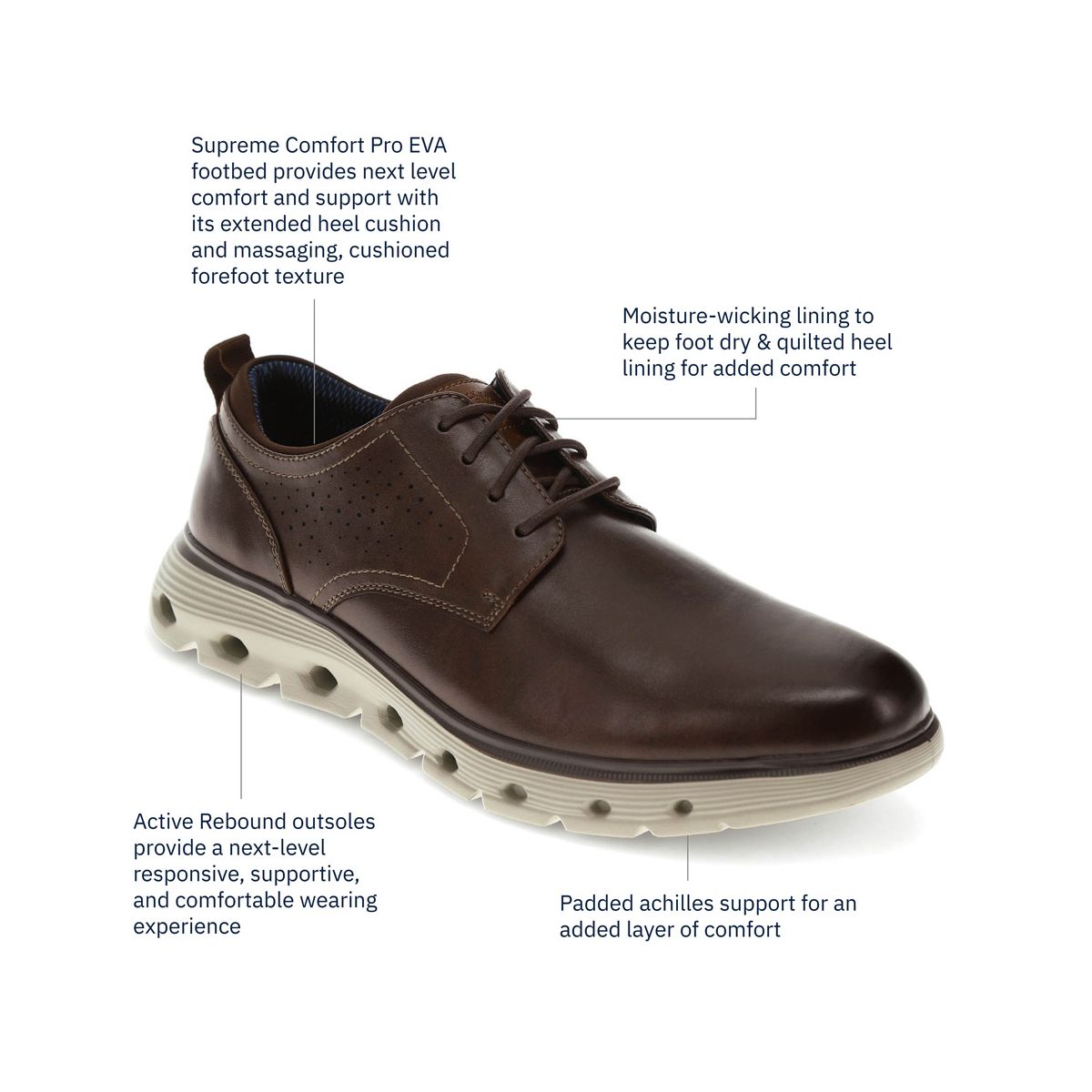 Dockers Mens Franco Fusion 2.0 Sneaker - thumbnail 8