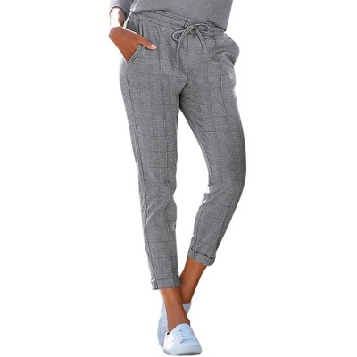 Women's Cropped Pull On Pants - LASCANA
