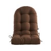 Patio Chair Cushion for Adirondack, High Back Tufted Rocking Chair Cushion, Outdoor Seat Cushion 48"x21"x4" inch,1Count - 2 of 4