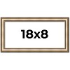 PosterPalooza | Panoramic Refined Silver Picture Frame - UV Acrylic, Foam Board Backing, Hanging Hardware - 2 of 4