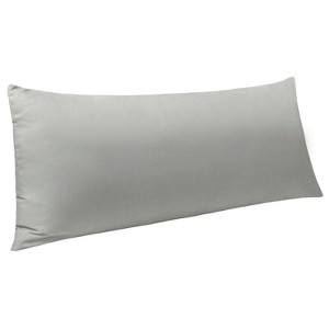 Brushed Microfiber Body Pillowcase, Super Soft Body Pillow Cover with Envelope Closure, 20x54 Inches - NTBAY - 1 of 4
