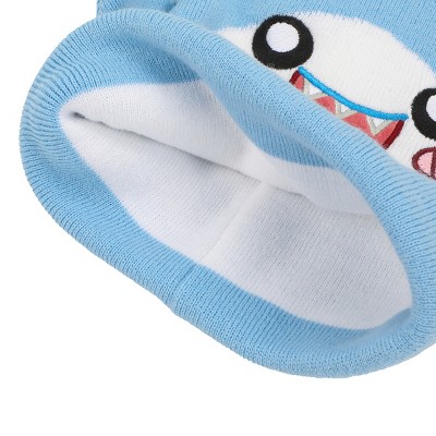 LankyBox Thicc Shark 2-Piece Cuff Beanie & Magic Gloves Set - image 4