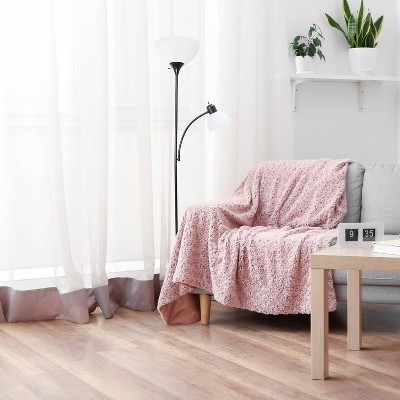 Creekwood Home Essentix 71.5" Traditional 2-Light Floor Lamp with Reading Light