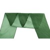 INSPIRE CHIC Women's Solid Contrast Color Pleated Long Satin Neck Scarves 49.2"x4.3" 1 Pc - 4 of 4