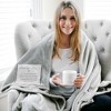 Pavilion Gift Company - Nana - 50" x 60" Royal Plush Blanket - Throw Blankets - 2 of 4