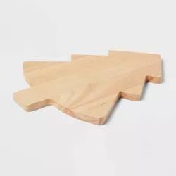 17" x 14" Wood Tree Serving Board - Wondershop™