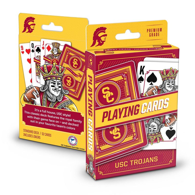 NCAA USC Trojans Classic Series Playing Cards, 1 of 6