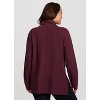 RBX Active Women's Lightweight Mock Cowl Neck Quilted Pullover Tunic with Thumbholes - 2 of 4