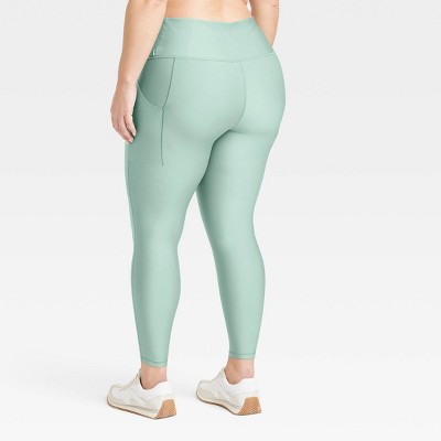 Women's Effortless Support High-Rise Pocketed 7/8 Leggings - All In Motion