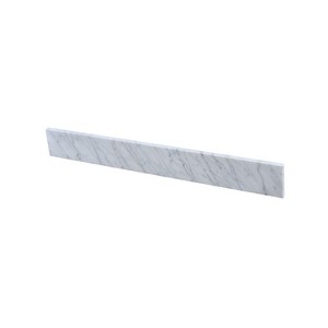 PROOX 60 in. W Marble Vanity Backsplash in White Carrara - 1 of 4