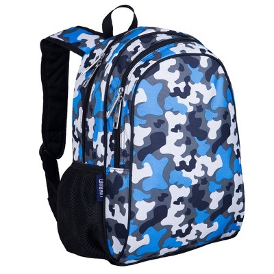 Wildkin Blue Camo 15 Inch Backpack