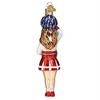 Old World Christmas Glass Blown Christmas Ornament, Cheerleader - 3 of 4