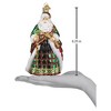 Old World Christmas Blown Glass Ornament for Christmas Tree, Irish Father Christmas - 3 of 4