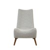 GDFStudio Wallace Fabric Upholstered  Accent Chair with High Back - 2 of 4